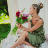 Aura dress Deep green forest - Image 2