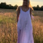 Aura dress Lilac bloom