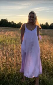 Aura dress Lilac bloom