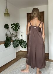 Aura dress Mocha brown - Image 4