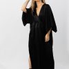 Luna maxi Dress in Black - Image 4