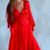 Nora dress in Red Heartbeat - Image 2