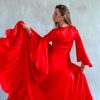 Nora dress in Red Heartbeat - Image 3