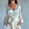 Nora dress in Coffee Cream - Image 3